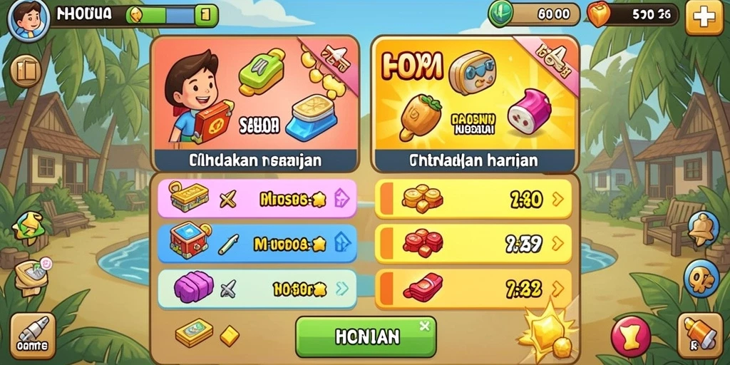 Level baru yang menantang dan penuh rintangan menarik.