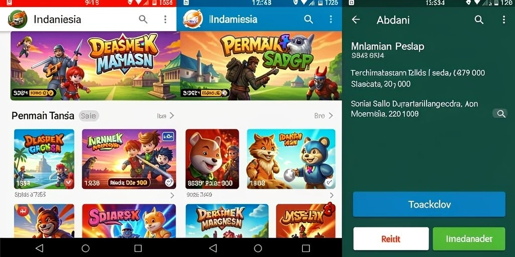 Leaderboard yang menunjukkan peringkat pemain secara real-time.