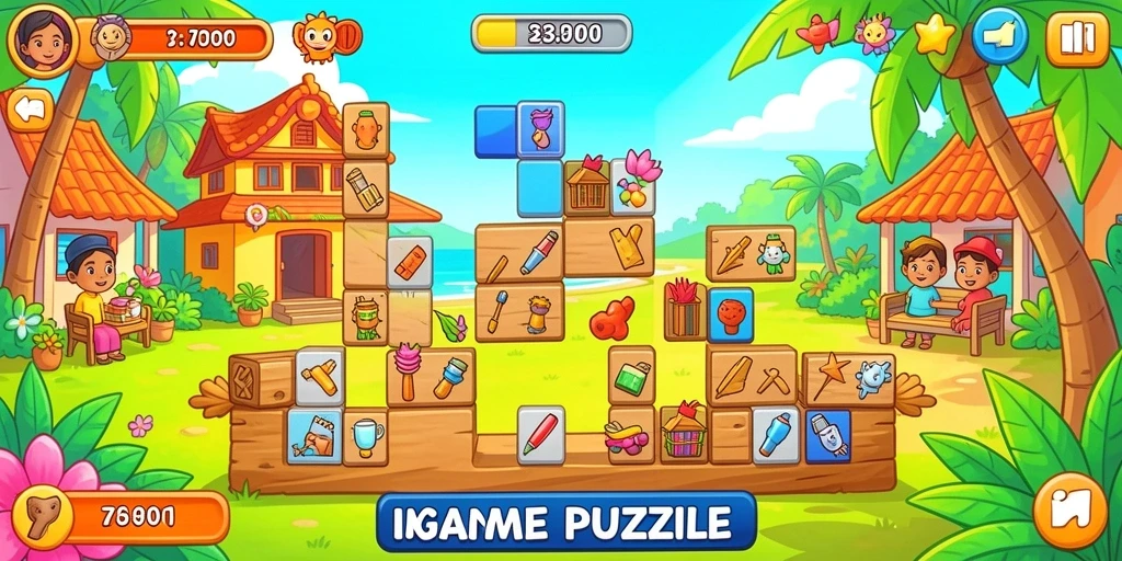 Tangkapan layar dari mode multiplayer yang seru.