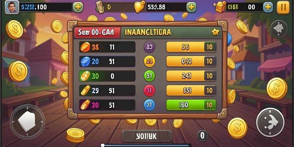 Pemandangan menakjubkan di salah satu level MUSANGWIN.