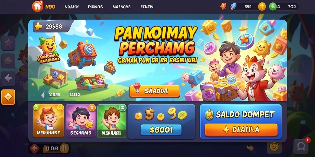 Mode permainan kompetitif yang seru.