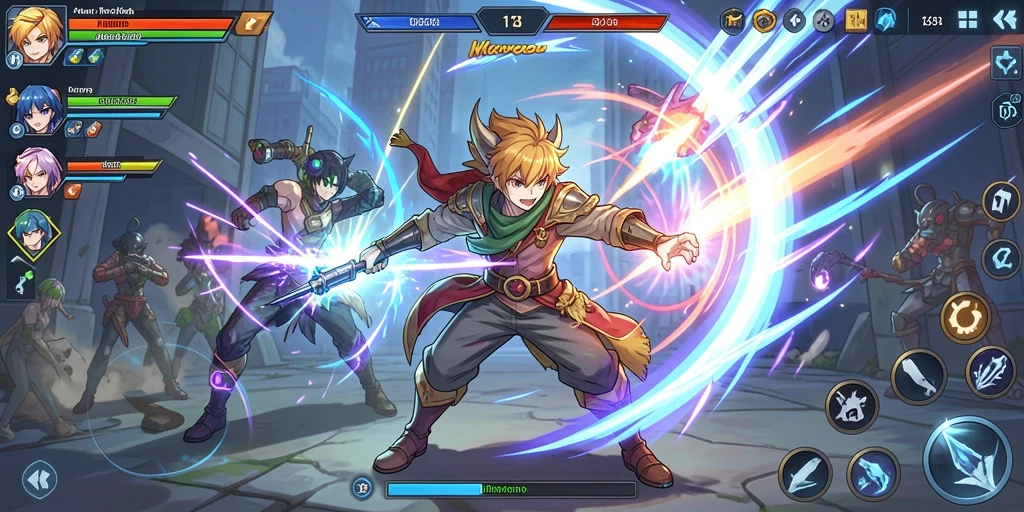 Mode multiplayer seru untuk bersaing dengan teman.