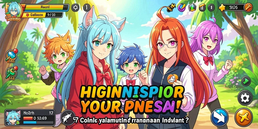 Karakter Viking yang unik dan penuh gaya.