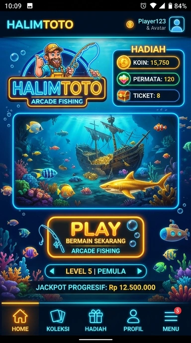 halimtoto — layar beranda